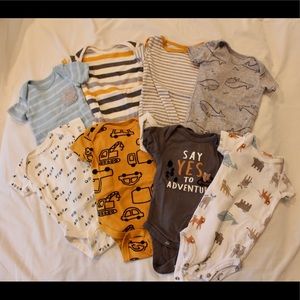 Boys NB Onsies